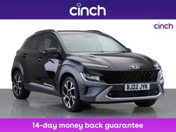 Black Used 2022 Hyundai Kona Premium SUV | £15,349 (Fair price)