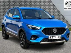 Blue Used 2023 MG ZS Exclusive Sedan | £14,461 (Fair price)