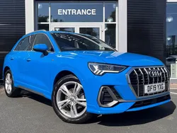 Blue Used 2019 Audi Q3 S-Line SUV | £21,307 (Fair price)