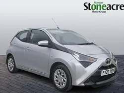 Silver Used 2020 Toyota Aygo X-play Hatchback | £8,995 (Fair price)