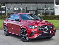 Red Used 2025 Mercedes GLE450 AMG Urban Coupe | £65,500 (Super price)