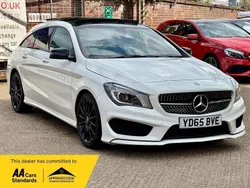 White Used 2015 Mercedes CLA220 Shooting Brake AMG Estate | £11,990 (Fair price)