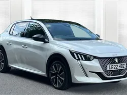 White Used 2022 Peugeot e-208 GTi Hatchback | £13,262 (Fair price)