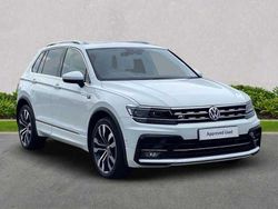 White Used 2019 VW Tiguan R-line SUV | £23,427 (Fair price)