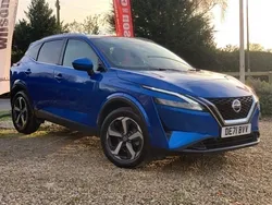 Blue Used 2021 Nissan Qashqai N-Connecta SUV | £20,301 (A bit pricey)