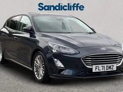 Blue panther Used 2021 Ford Focus Titanium X Hatchback | £12,371 (Good price)