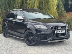 Black Used 2014 Audi Q7 S-Line SUV | £12,495 (Good price)