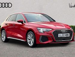 Red Used 2022 Audi A3 e-tron S-Line Hatchback | £21,112 (Fair price)