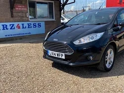 Black Used 2014 Ford Fiesta Zetec Hatchback | £4,990 (A bit pricey)