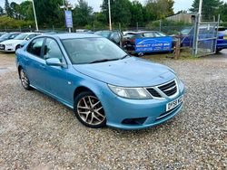 Blue Used 2008 Saab 9-3 Anniversary Sedan | £995