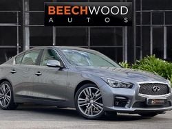Grey Used 2015 Infiniti Q50 Sport Tech Sedan | £7,850 (Fair price)