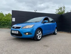 Blue Used 2009 Ford Focus Zetec Hatchback | £2,495 (Fair price)