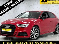 Red Used 2018 Audi A3 Black Edition Hatchback | £12,995 (Good price)