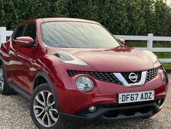 Red Used 2017 Nissan Juke Tekna SUV | £5,750 (Fair price)