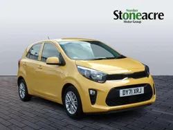 Yellow Used 2021 Kia Picanto 2 Hatchback | £9,195 (Fair price)