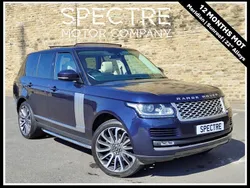 Blue Used 2015 Land Rover Range Rover Vogue SUV | £18,975 (Good price)