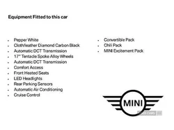 White Used 2018 Mini Cooper Cabriolet Cabriolet | £12,995 (Fair price)