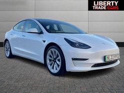 White Used 2022 Tesla Model 3 Long Range AWD Sedan | £15,795 (A bit pricey)