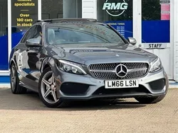 Grey Used 2016 Mercedes C220 AMG line Sedan | £16,100 (A bit pricey)
