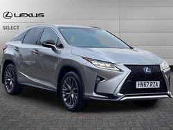 Silver Used 2017 Lexus RX450h Sport Line SUV | £25,350 (Fair price)