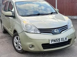 Gold Used 2009 Nissan Note Acenta MPV | £1,250 (Fair price)