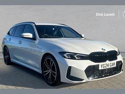 White Used 2024 BMW 320 M Sport Estate | £34,897 (Expensive)