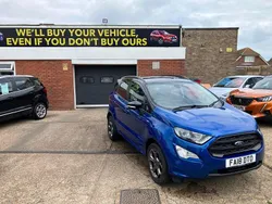 Blue Used 2018 Ford Ecosport ST-Line SUV | £10,995 (Fair price)