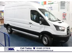 White Used 2020 Ford Transit Van | £11,690 (Fair price)