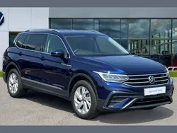 Blue Used 2024 VW Tiguan Allspace Life SUV | £29,650 (Good price)