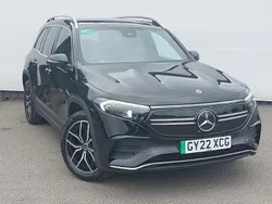Black Used 2022 Mercedes EQB350 AMG Line Premium SUV | £24,998 (Fair price)