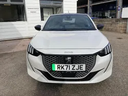 White Used 2021 Peugeot e-208 Premium Hatchback | £11,895 (Fair price)