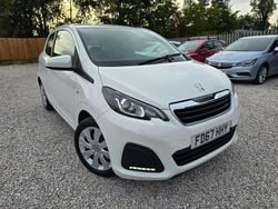 White Used 2017 Peugeot 108 Active Hatchback | £3,295 (Fair price)