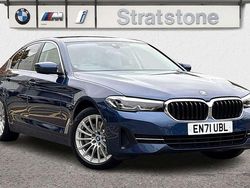 Blue Used 2021 BMW 530e Sport Line | £25,990 (Fair price)