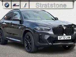 Grey Used 2022 BMW X4 M Sport SUV | £40,490 (Expensive)