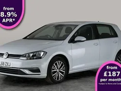 Silver Used 2019 VW Golf VII SE Hatchback | £12,520 (Fair price)
