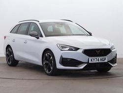 White Used 2024 Cupra Leon Estate | £21,790 (Fair price)
