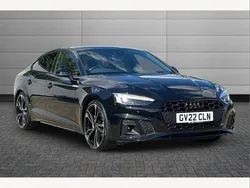 Black Used 2022 Audi A5 Sportback Black Edition Hatchback | £31,300 (Expensive)