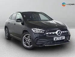 Black Used 2020 Mercedes GLA200 AMG line SUV | £22,775 (A bit pricey)