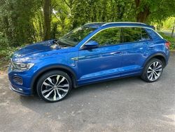 Blue Used 2019 VW T-Roc R-line SUV | £15,495 (Fair price)