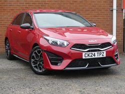 Red Used 2024 Kia Ceed GT GT-Line Hatchback | £19,512 (Fair price)