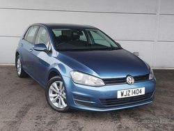 Blue Used 2014 VW Golf VII SE Hatchback | £7,995 (A bit pricey)