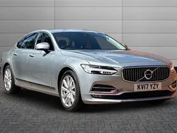 Electric silver Used 2017 Volvo S90 Inscription Sedan | £16,995 (Fair price)