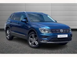 Blue silk Used 2021 VW Tiguan Allspace Match SUV | £22,050 (Good price)