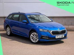 Blue Used 2022 Skoda Octavia SE Technology Estate | £19,790 (A bit pricey)