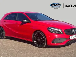 Red Used 2017 Mercedes A180 AMG Line Premium Hatchback | £14,995 (Fair price)