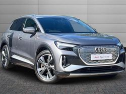 Typhoon grey Used 2022 Audi Q4 e-tron S-Line SUV | £31,470
