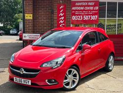 Brilliant lava red Used 2016 Vauxhall Corsa SRi Hatchback | £6,345 (A bit pricey)