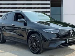 Black New 2025 Mercedes EQA300 AMG line SUV | £38,975