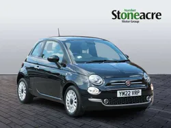 Black Used 2022 Fiat 500 Dolcevita Hatchback | £10,750 (Fair price)