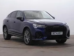 Blue Used 2024 Audi Q3 Black Edition SUV | £36,490 (Fair price)
